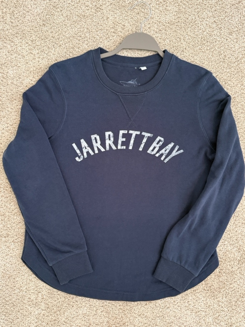 Jarrett Bay Navy Crewneck Sweatshirt